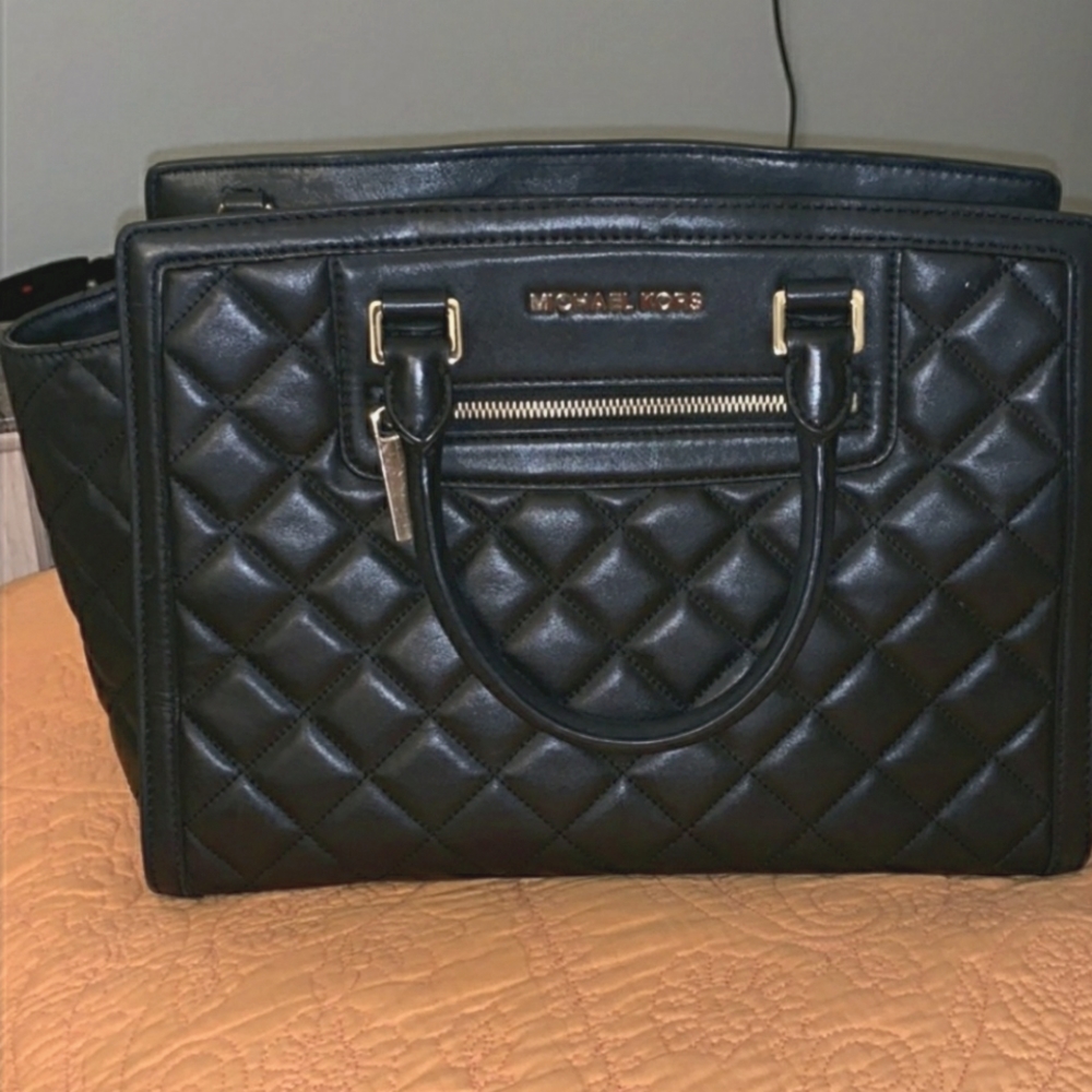 Quilted Michael Kors Tote Bag